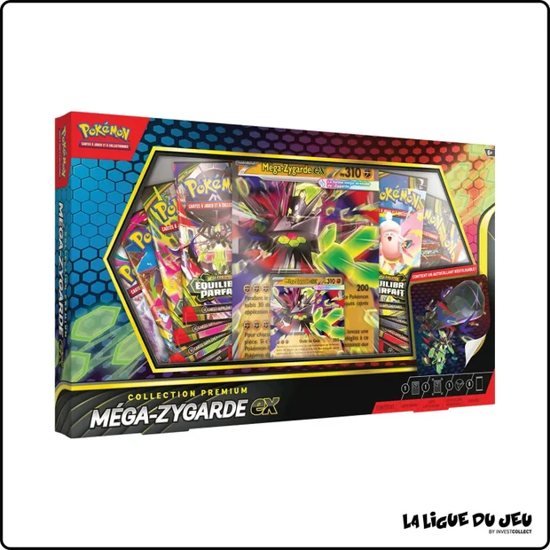 Coffret - Pokemon - Collection Premium Méga-Zygarde ex - Scellé - Français