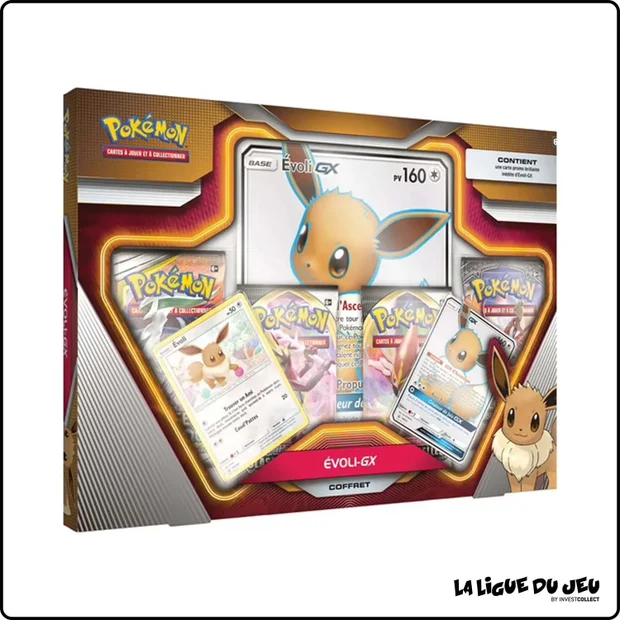 Coffret - Pokemon - Evoli GX - Scellé - Français