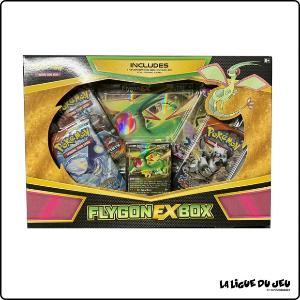 Coffret - Pokemon - Flygon EX - Scellé - Anglais