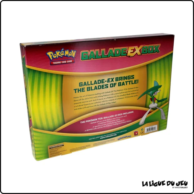 Coffret - Pokemon - Gallade EX - Scellé - Anglais
