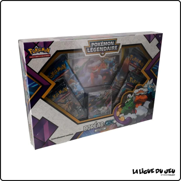 Coffret - Pokemon - Pokémon Légendaire Boréas GX - Scellé - Français