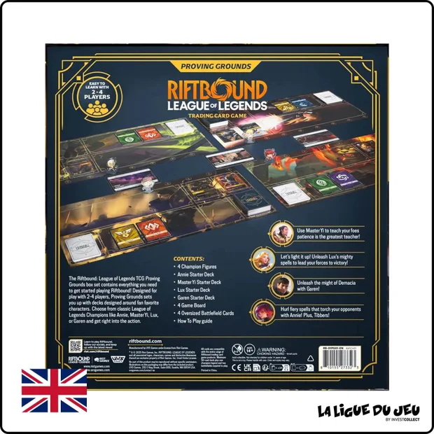 Coffret - Riftbound - Proving Grounds - Set 1 : Origins - Scellé - Anglais