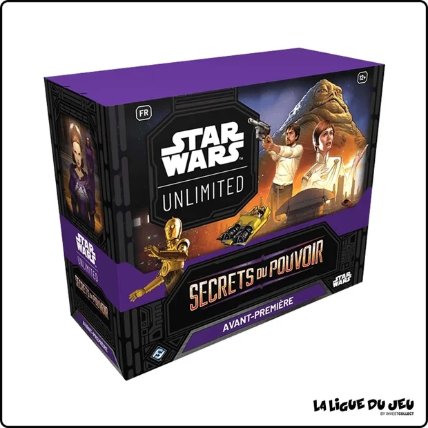 Coffret - Star Wars Unlimited - Secrets du Pouvoir - Pack d'avant Première - Scellé - Français