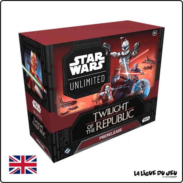 Coffret - Star Wars Unlimited - Twilight of the Republic - Prerelease Pack - Scellé - Anglais