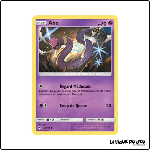 Commune - Pokemon - Alliance Infaillible - Abo 62/214