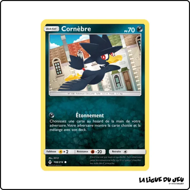 Commune - Pokemon - Alliance Infaillible - Cornèbre 108/214