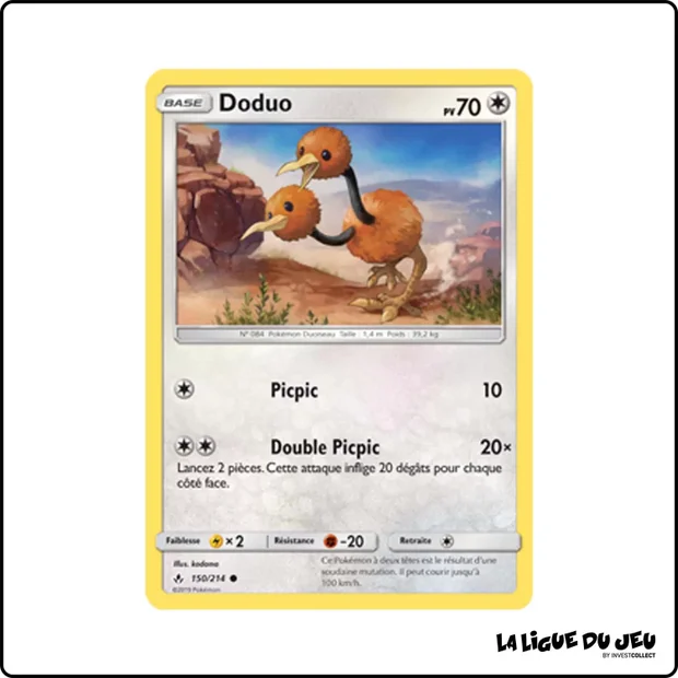 Commune - Pokemon - Alliance Infaillible - Doduo 150/214