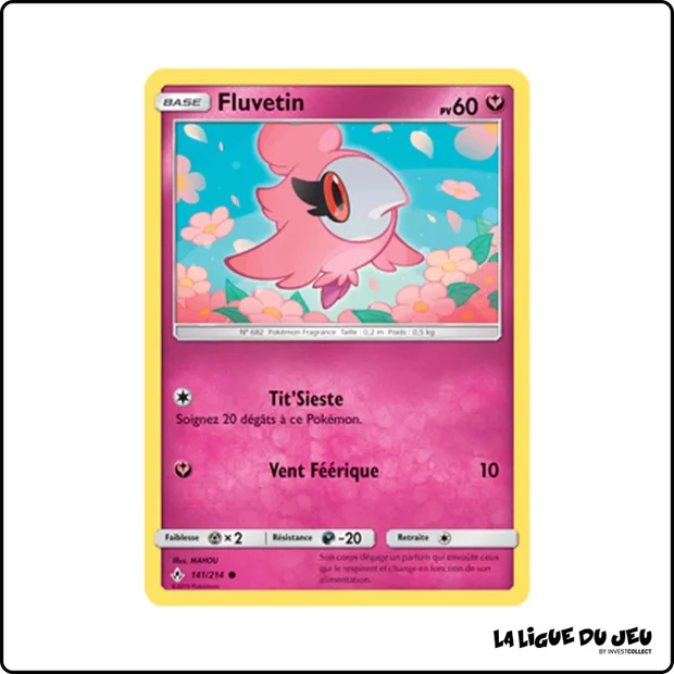 Commune - Pokemon - Alliance Infaillible - Fluvetin 141/214
