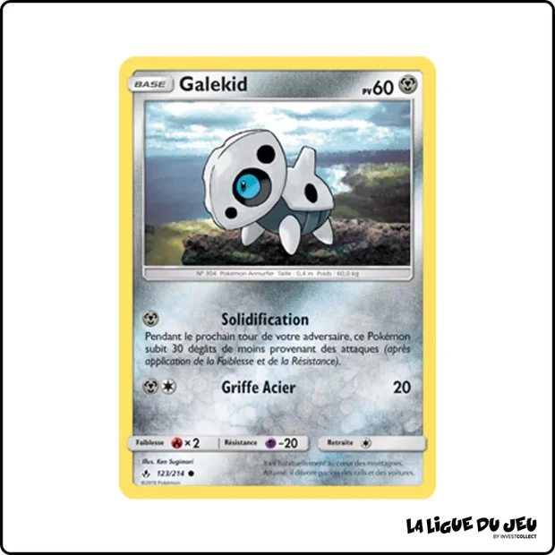 Commune - Pokemon - Alliance Infaillible - Galekid 123/214