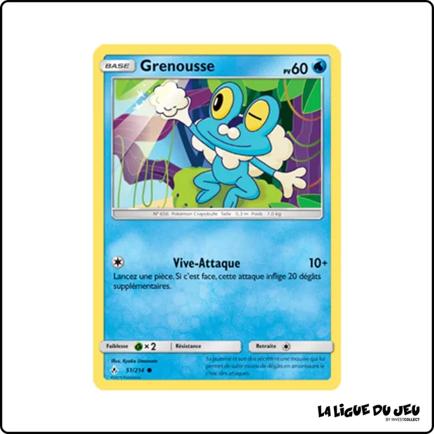 Commune - Pokemon - Alliance Infaillible - Grenousse 51/214