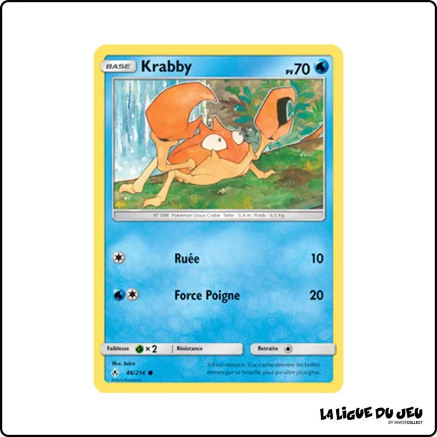 Commune - Pokemon - Alliance Infaillible - Krabby 46/214