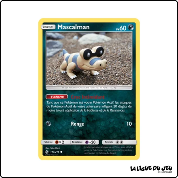 Commune - Pokemon - Alliance Infaillible - Mascaïman 113/214