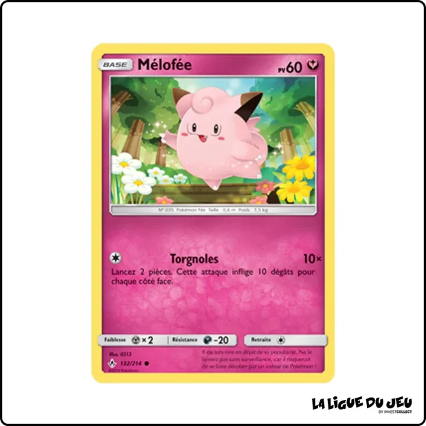 Commune - Pokemon - Alliance Infaillible - Mélofée 132/214