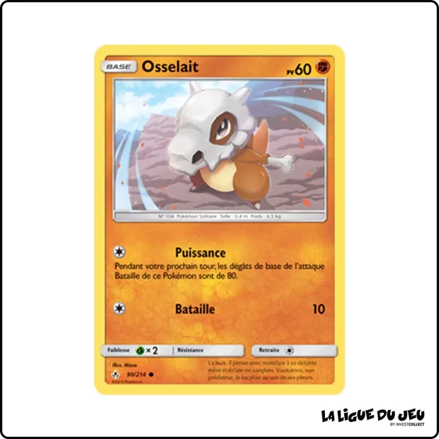 Commune - Pokemon - Alliance Infaillible - Osselait 90/214