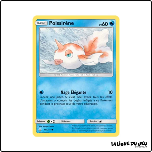 Commune - Pokemon - Alliance Infaillible - Poissirène 48/214