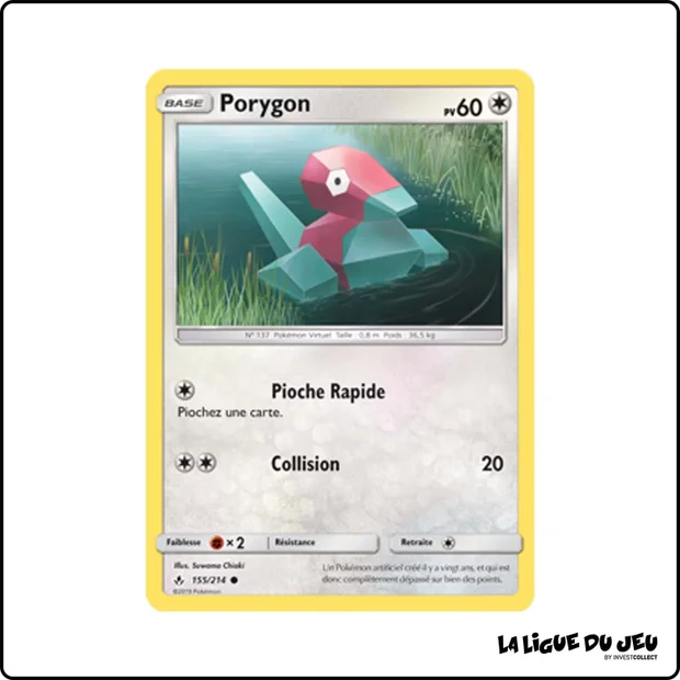 Commune - Pokemon - Alliance Infaillible - Porygon 155/214