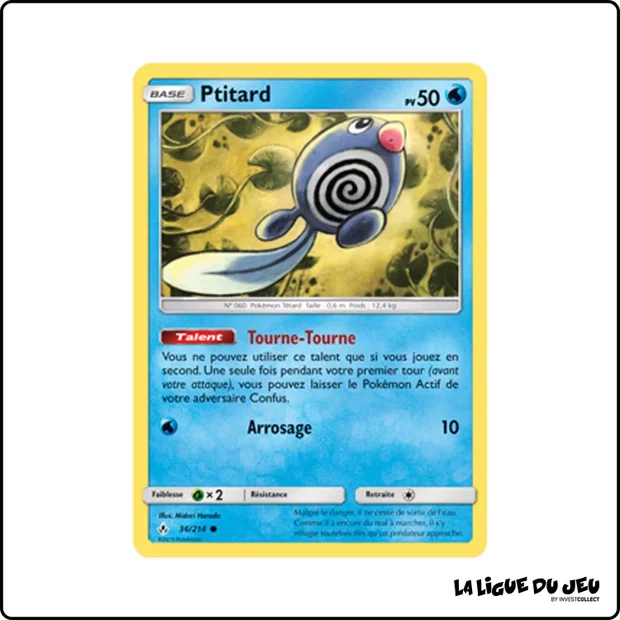 Commune - Pokemon - Alliance Infaillible - Ptitard 36/214