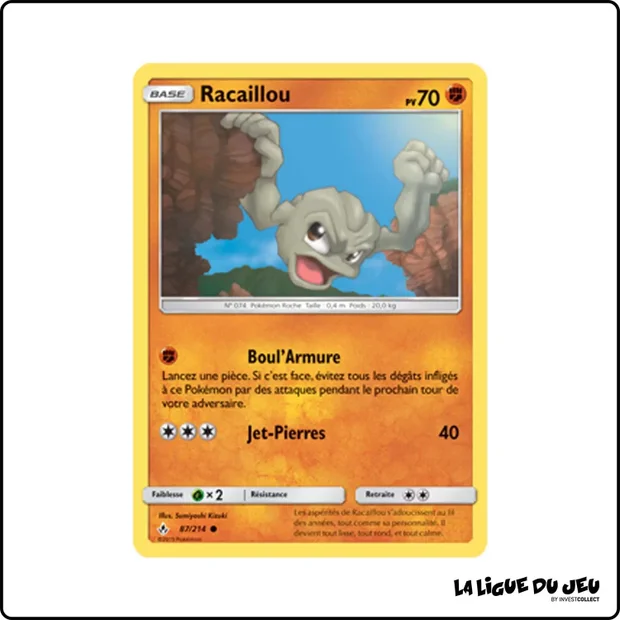 Commune - Pokemon - Alliance Infaillible - Racaillou 87/214