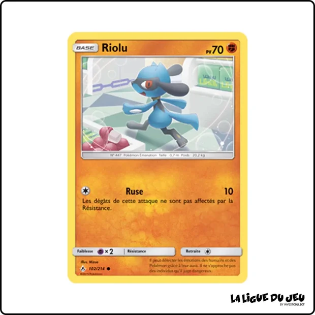 Commune - Pokemon - Alliance Infaillible - Riolu 102/214