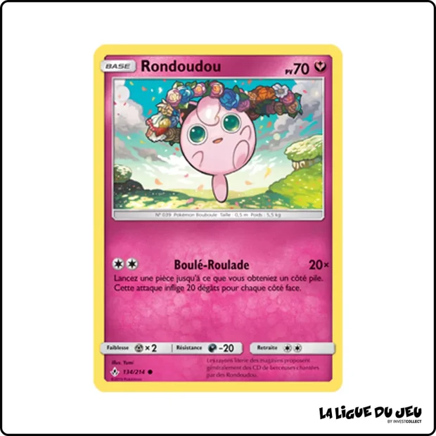 Commune - Pokemon - Alliance Infaillible - Rondoudou 134/214