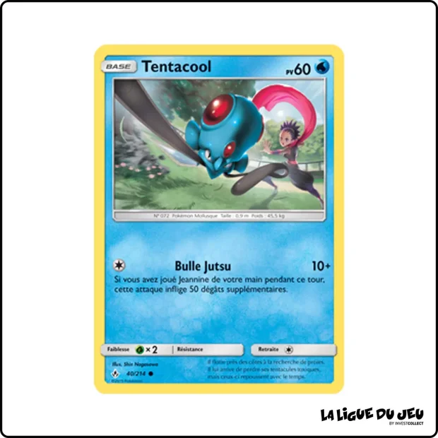 Commune - Pokemon - Alliance Infaillible - Tentacool 40/214