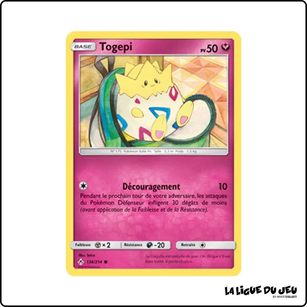 Commune - Pokemon - Alliance Infaillible - Togepi 136/214