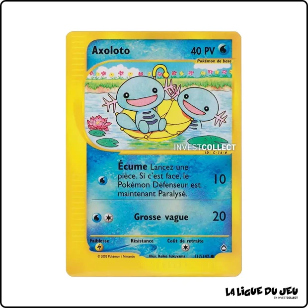 Commune - Pokemon - Aquapolis - Axoloto 117/147