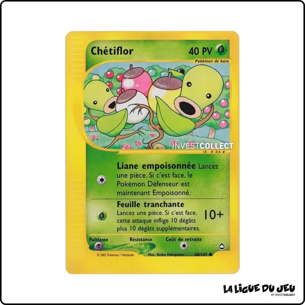 Commune - Pokemon - Aquapolis - Chétiflor 68/147