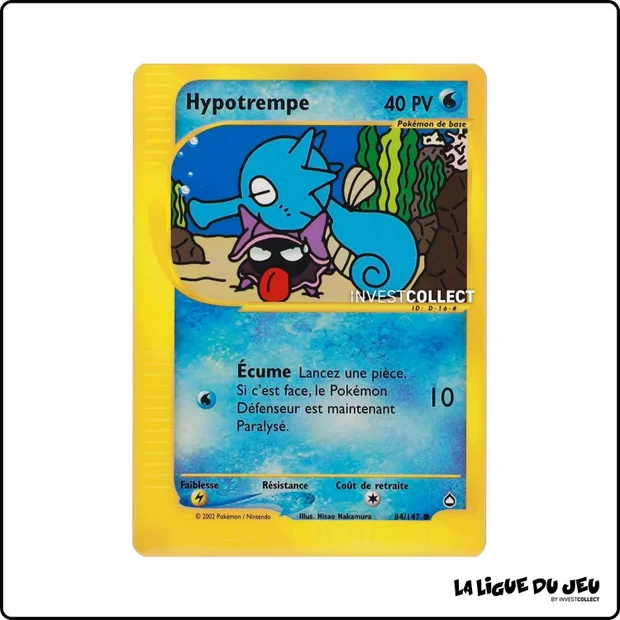 Commune - Pokemon - Aquapolis - Hypotrempe 84/147