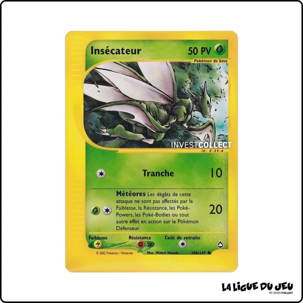 Commune - Pokemon - Aquapolis - Insécateur 106/147