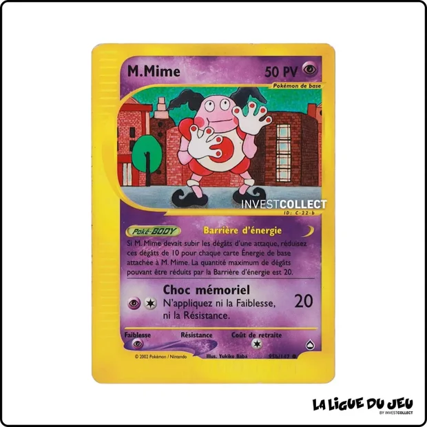 Commune - Pokemon - Aquapolis - M.Mime 95b/147