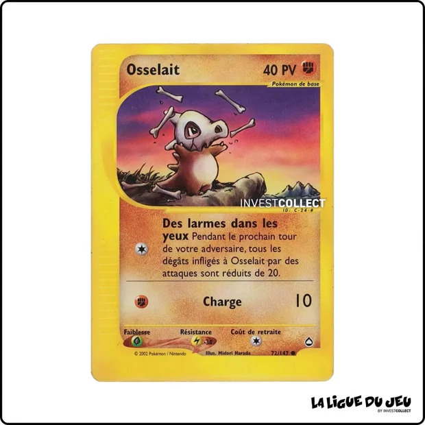 Commune - Pokemon - Aquapolis - Osselait 72/147