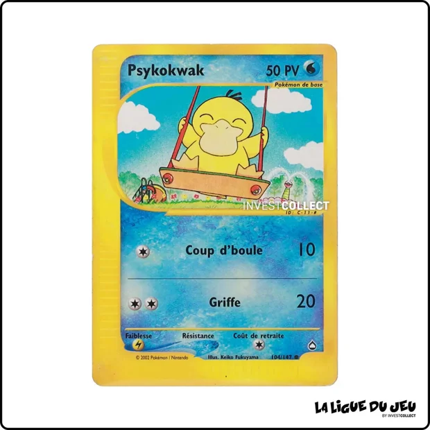 Commune - Pokemon - Aquapolis - Psykokwak 104/147