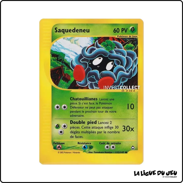 Commune - Pokemon - Aquapolis - Saquedeneu 112/147
