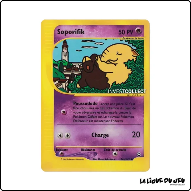 Commune - Pokemon - Aquapolis - Soporifik 74a/147