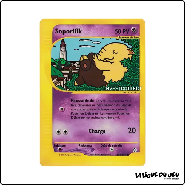 Commune - Pokemon - Aquapolis - Soporifik 74b/147