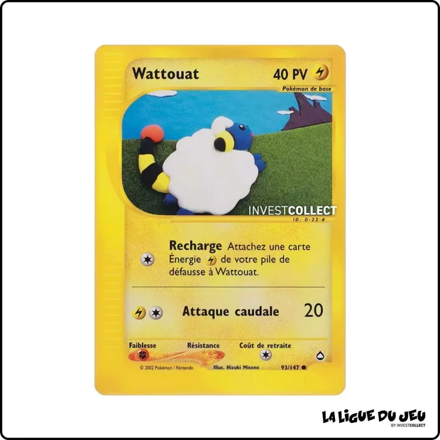 Commune - Pokemon - Aquapolis - Wattouat 93/147