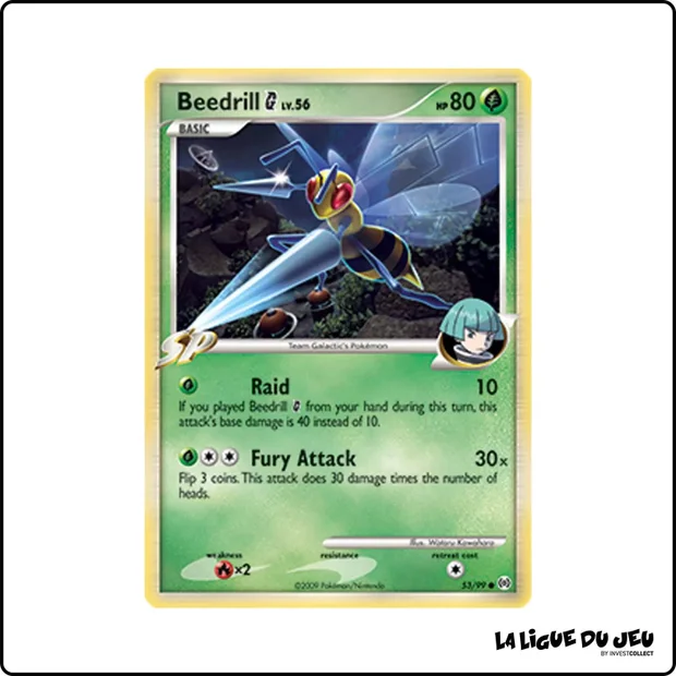 Commune - Pokemon - Arceus - Beedrill G 53/99