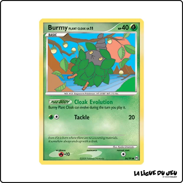 Commune - Pokemon - Arceus - Burmy Plant Cloak 56/99