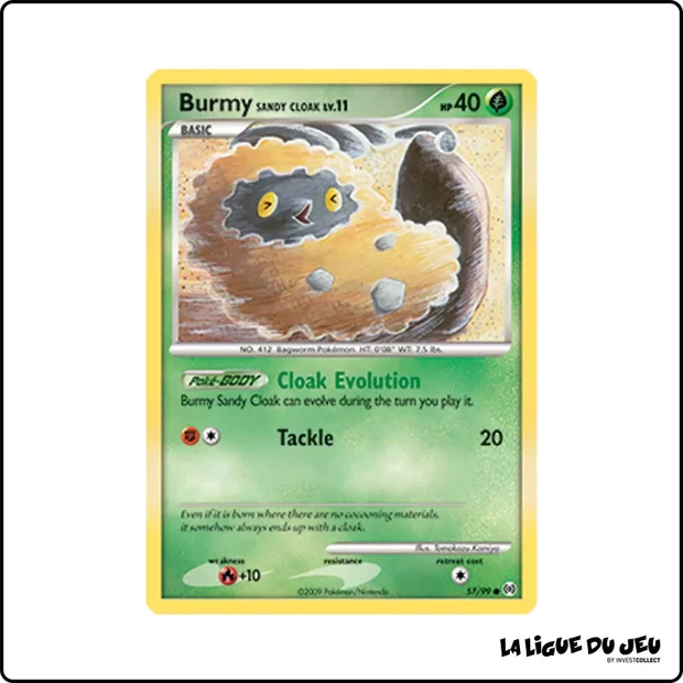 Commune - Pokemon - Arceus - Burmy Sandy Cloak 57/99