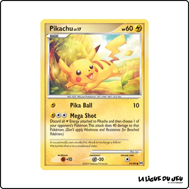 Commune - Pokemon - Arceus - Pikachu 71/99