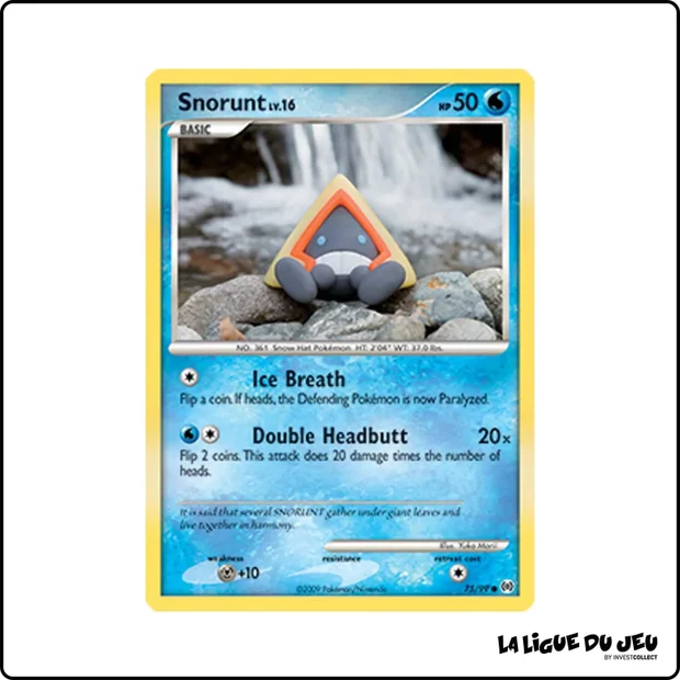 Commune - Pokemon - Arceus - Snorunt 75/99