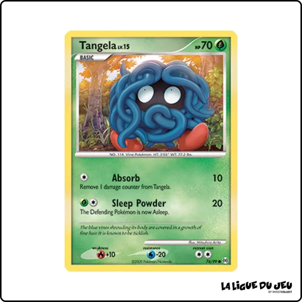 Commune - Pokemon - Arceus - Tangela 76/99