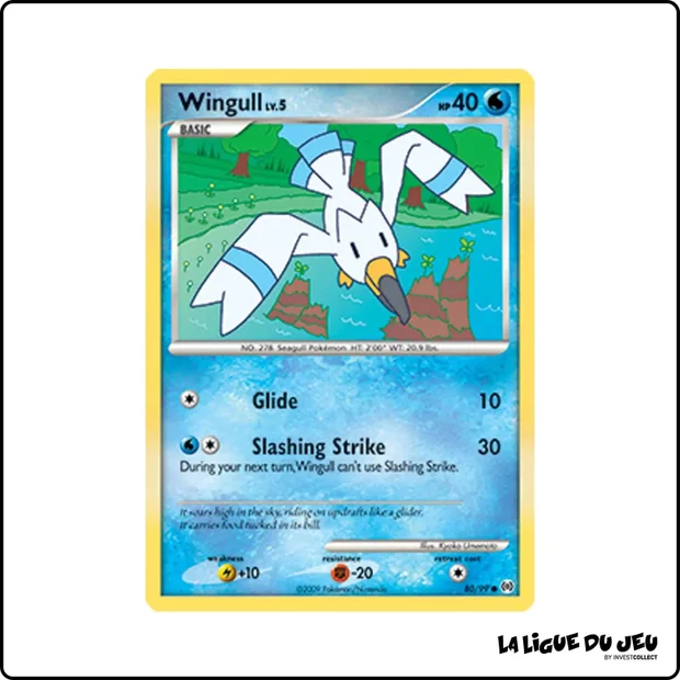 Commune - Pokemon - Arceus - Wingull 80/99