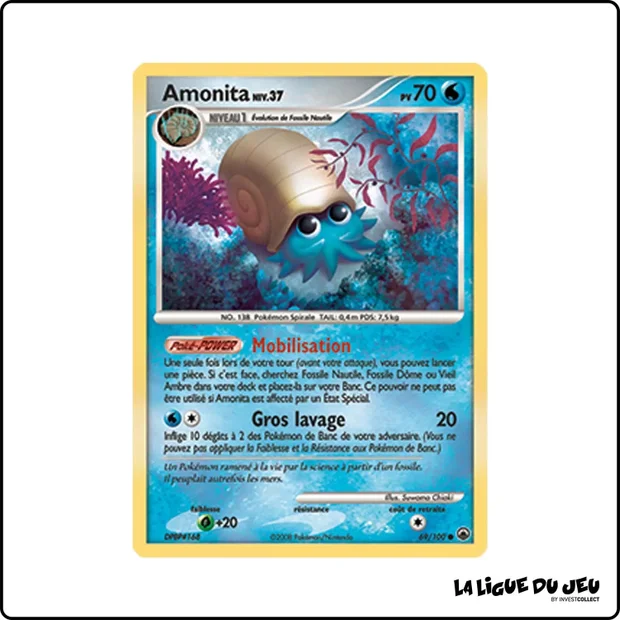 Commune - Pokemon - Aube Majestueuse - Amonita 69/100