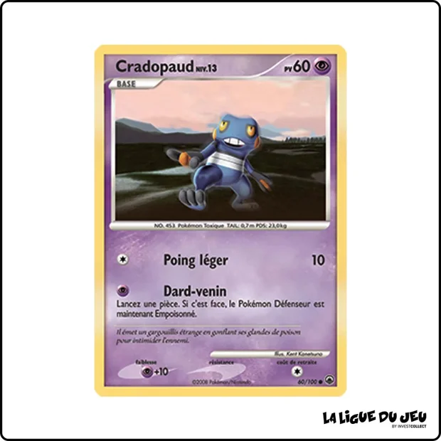 Commune - Pokemon - Aube Majestueuse - Cradopaud 60/100