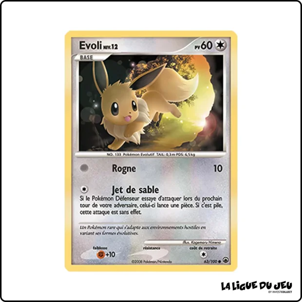Commune - Pokemon - Aube Majestueuse - Evoli 63/100