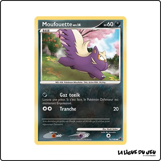 Commune - Pokemon - Aube Majestueuse - Moufouette 76/100