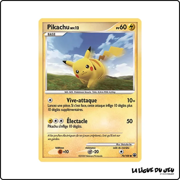 Commune - Pokemon - Aube Majestueuse - Pikachu 70/100