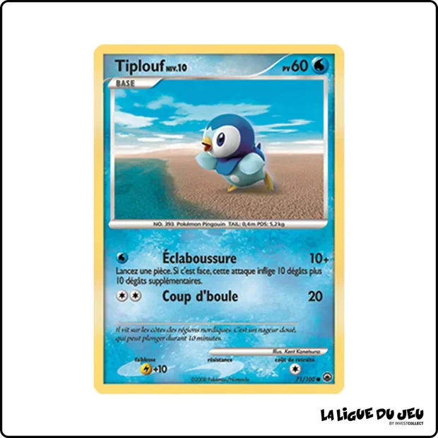Commune - Pokemon - Aube Majestueuse - Tiplouf 71/100